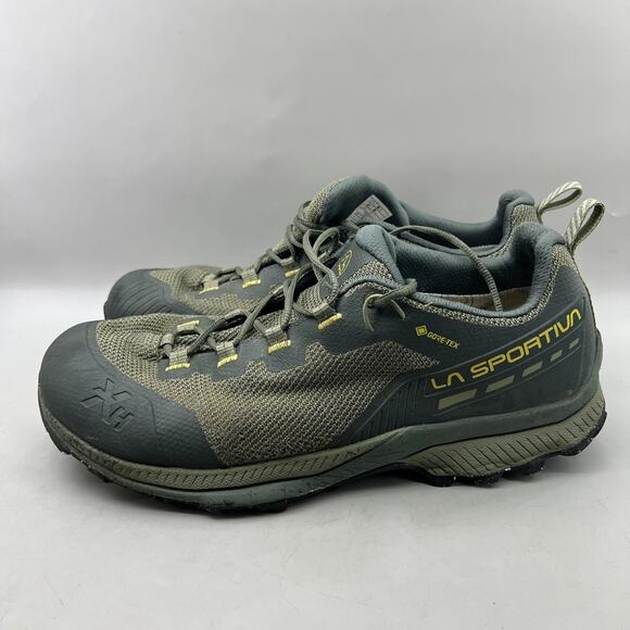 La Sportiva TX Hike GTX Shoes Men Size 11.5 Green GORE-TEX Trail Comfort Sneaker main image 6